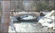 Municipal Drainage Structure on the eastern Slpe of Mt. Washington